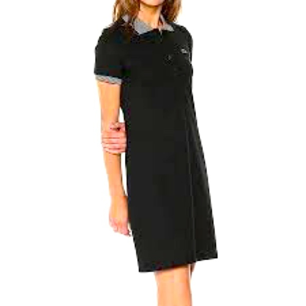 Lacoste black polo dress